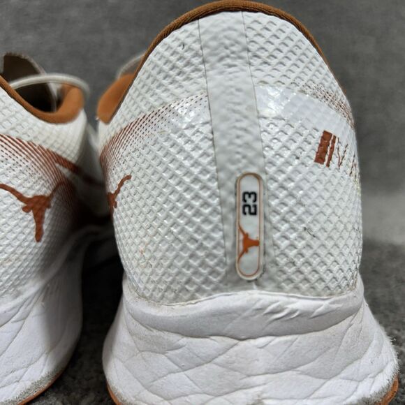 Nike Vapor Edge CV1672-101 Men’s Size 14 White Orange Texas Longhorns Shoes Used main image 10